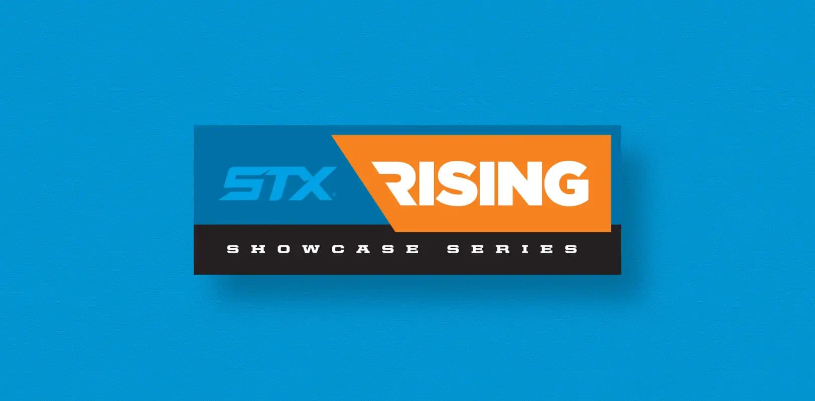 Sports logo design for the STX 3d Rising lacrosse showcase series