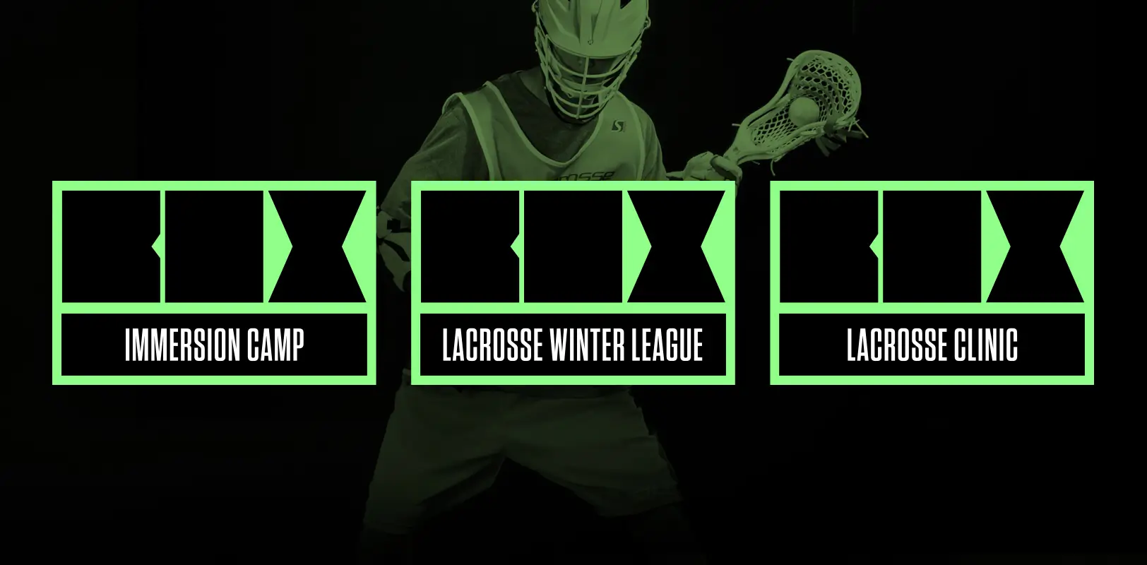 Sports branding for 3d Lacrosse's BOX properties
