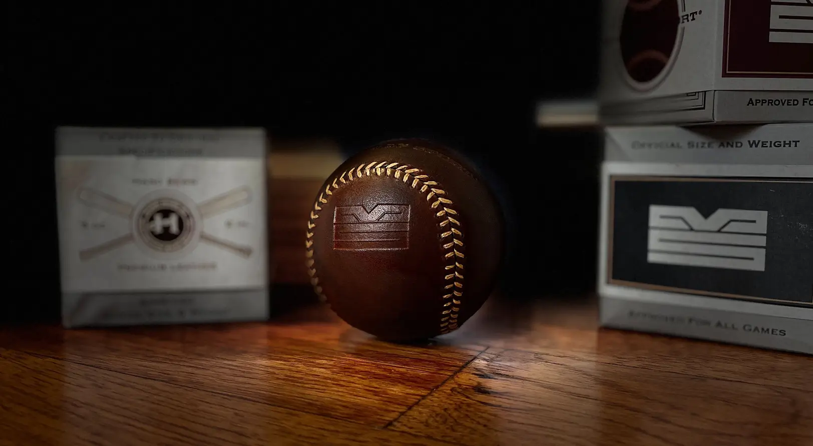 Makers of Sport® custom Huntington Baseball Co. baseballs and packaging