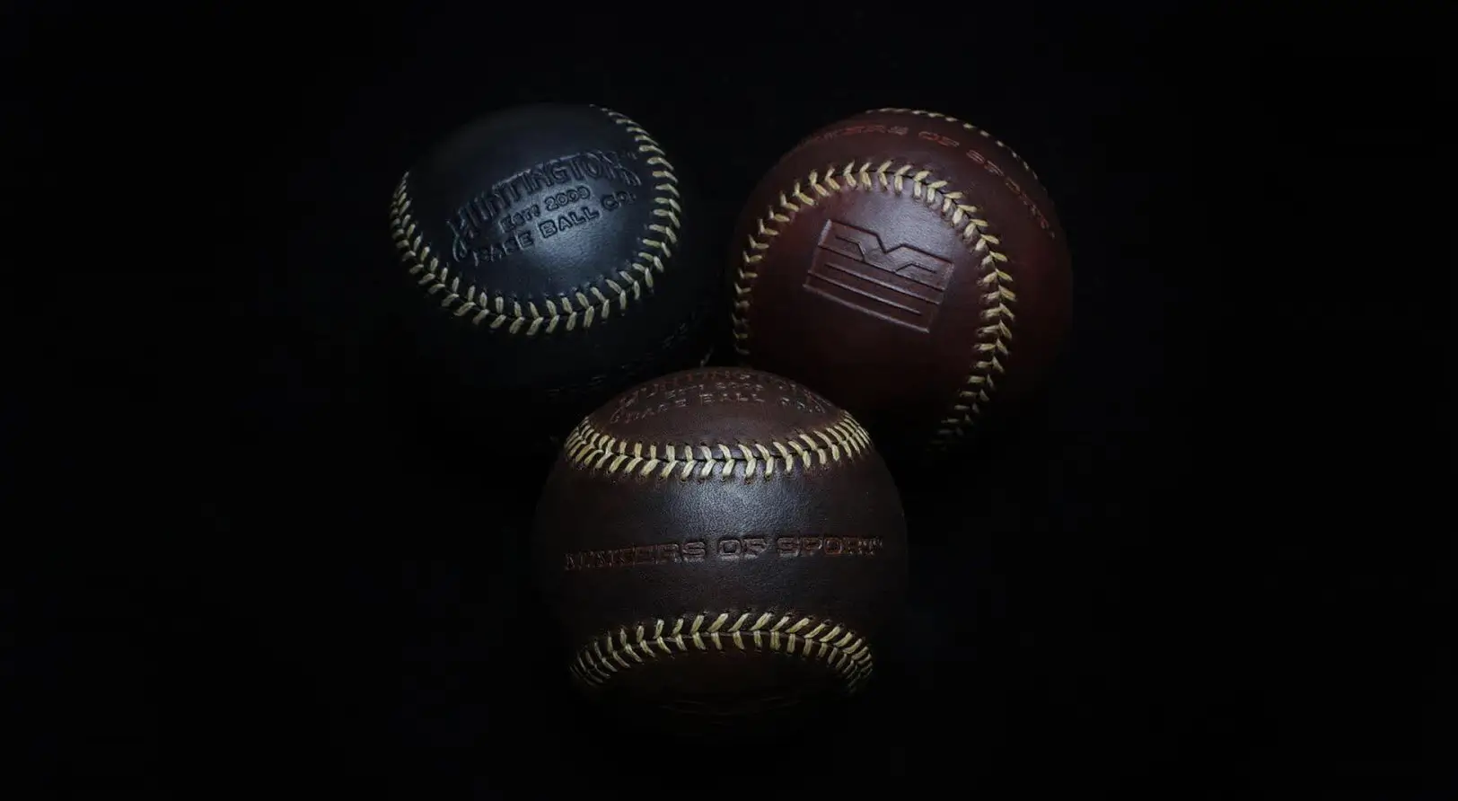 Makers of Sport® custom Huntington Baseball Co. baseballs
